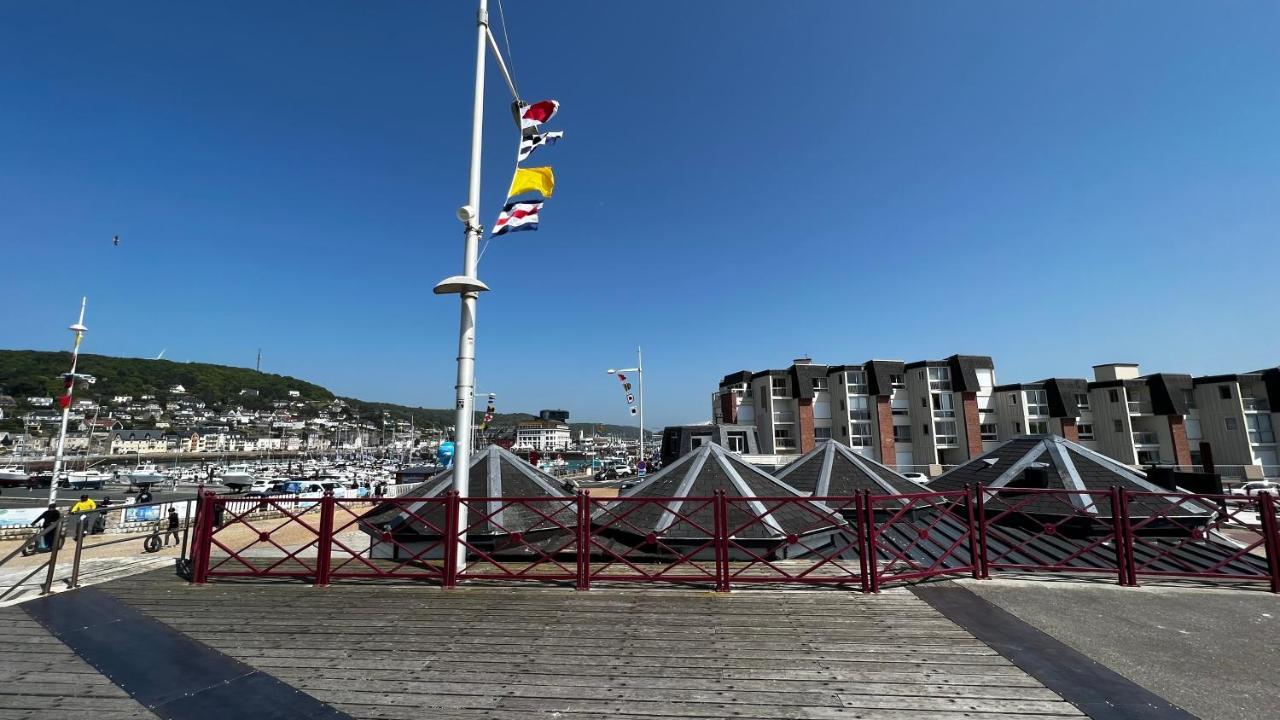 Le Maritime, Front De Mer Et Parking Sous-Terrain Fecamp Bagian luar foto